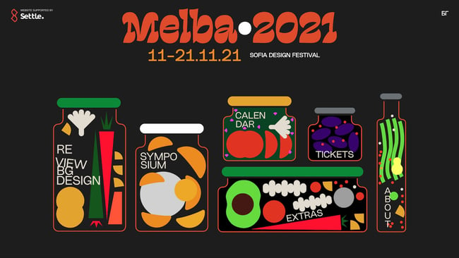 html websites example: Melba Design Festival
