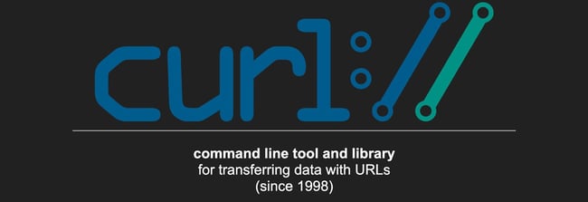 homepage of the API design tool curl