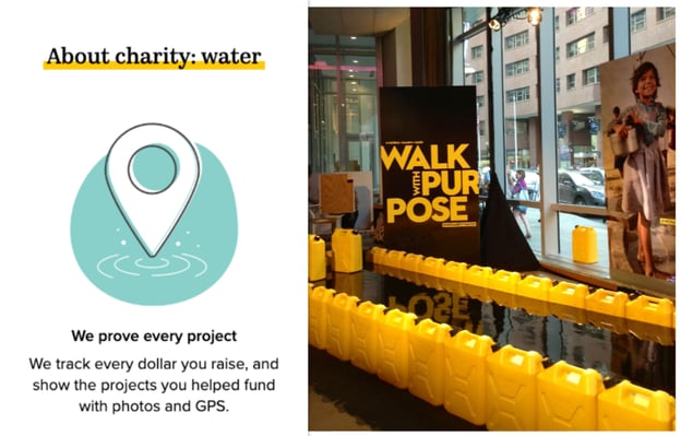 businesses with stellar branding consistency: charity:water