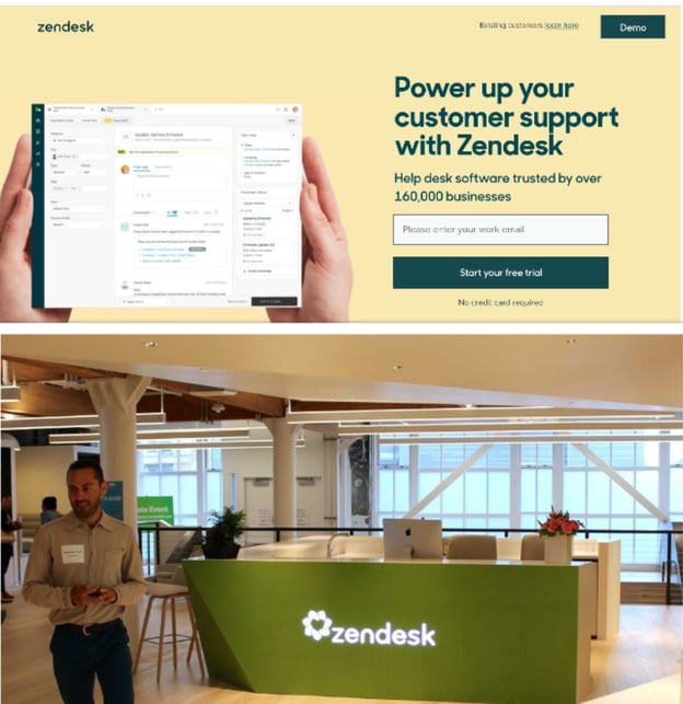 15 businesses with stellar branding consistency: zendesk