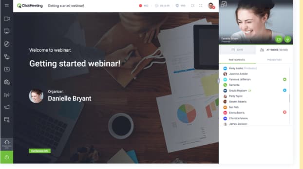 best webinar tools for training and classroom sessions: clickmeeting