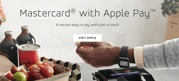 Co-branding partnership between Apple and MasterCard on Apple Pay