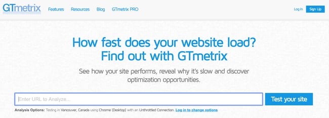 blogging tools: GTmetrix
