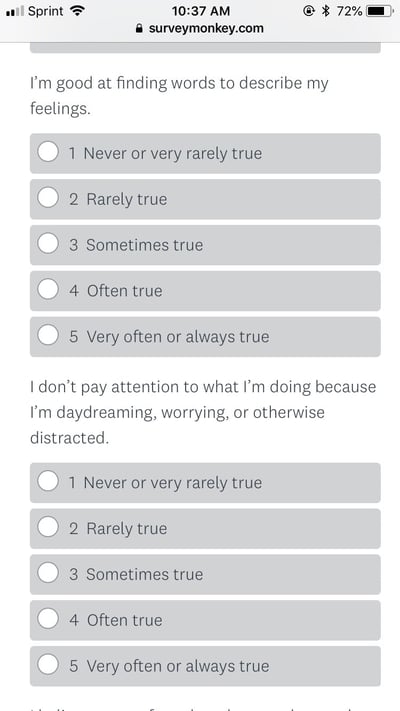 Examples Of Questionnaires For Students