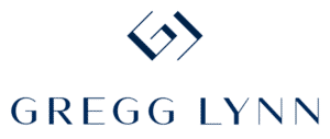 modern real estate logos: gregg lynn