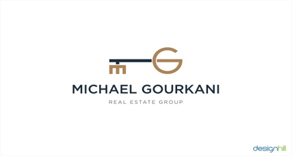 luxury real estate logos: michael gourkani