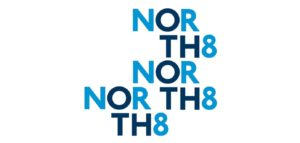creative real estate logos: north 8