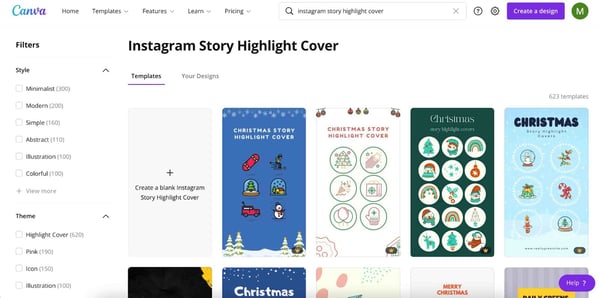 how to make instagram highlight covers step 3