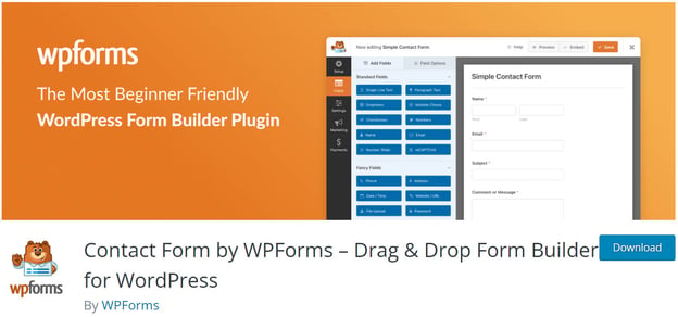 Image of WPForms WordPress RSVP Plugin