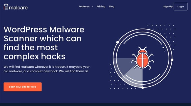 WordPress Malware Scanner can help avoid the mistake of installing a template with malicious code