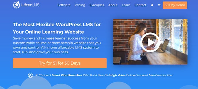 WordPress LMS Plugin — The LifterLMS website