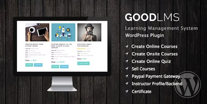 WordPress LMS Plugin — The GoodLMS website