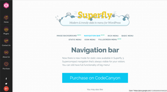 Plugin WordPress per dispositivi mobili Superfly 