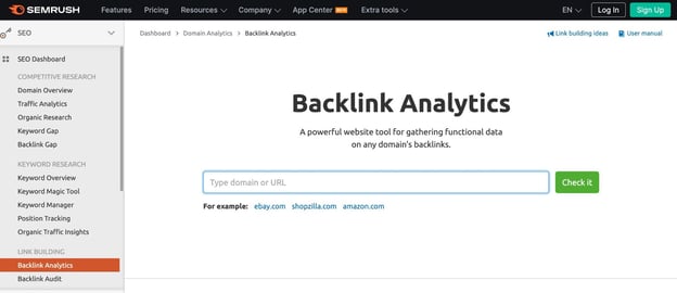 Tracking Backlinks