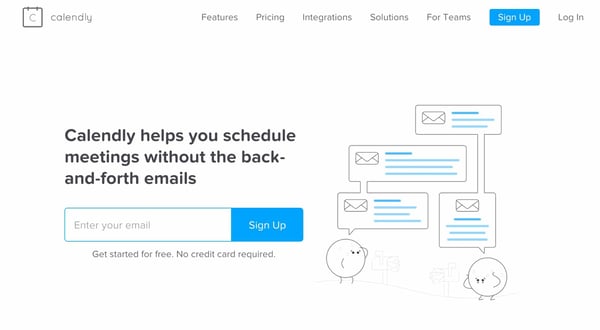 sales tools: calendy