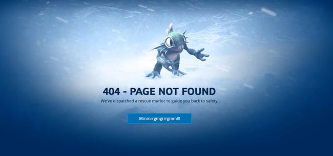 404 correction page illustration from nan website blizzard entertainment