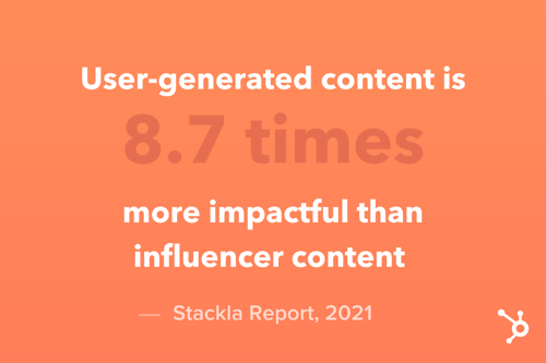 consumer behavior statistic from 2021 Stackla report