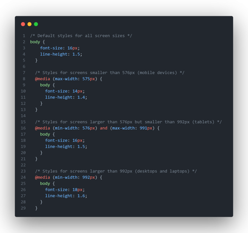 How Min-Width and Max-Width Media Queries Work in Responsive CSS