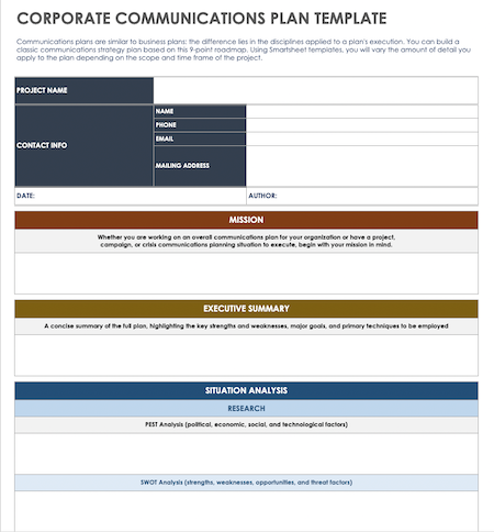 How to Write an Effective Communications Plan [+ Template]