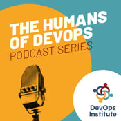 promotional image for the devops podcast The Humans of DevOps Podcast Series