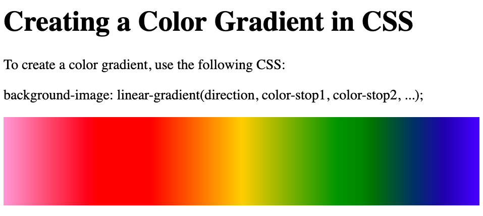 Div text color