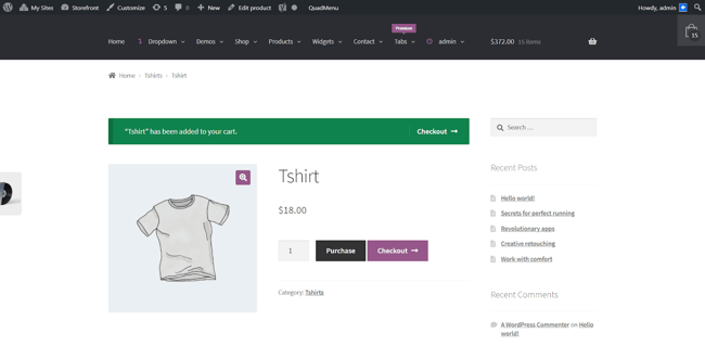 Checkout funnel on WooCommerce Store