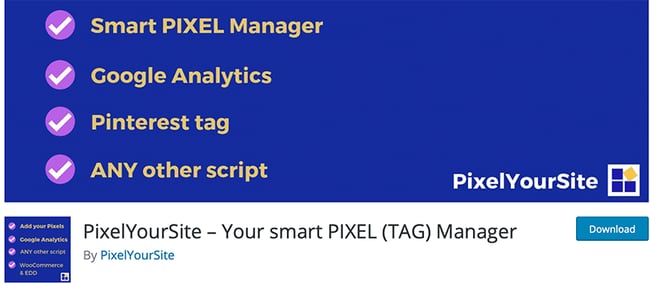 facebook pixel wordpress plugin: pixel your site