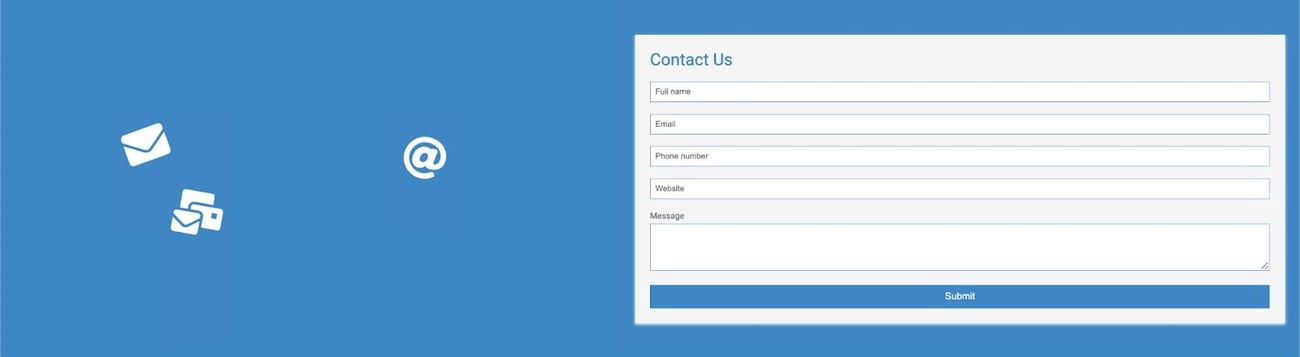 HTML Form Templates [46 Best Examples]