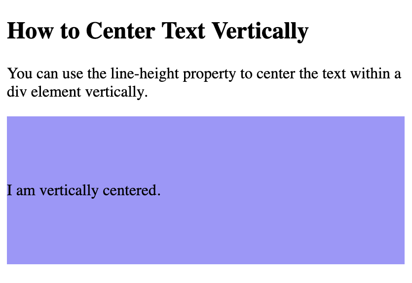 Text center