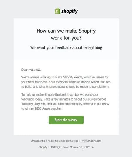 Shopify marketing emails for engagement