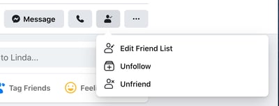 How to follow and unfollow a friend on Facebook
