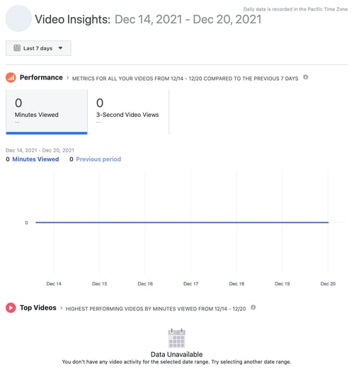 how to access video analytics on a facebook business page: Step 3