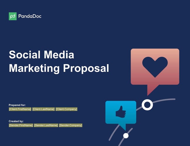 Business Proposal Templates: Social Media Marketing