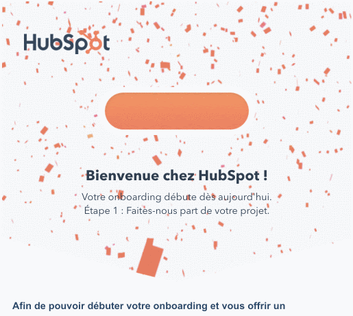onboarding emails increase qualified leads hubspot french market