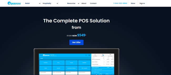 Best POS Reporting System: Epos Now