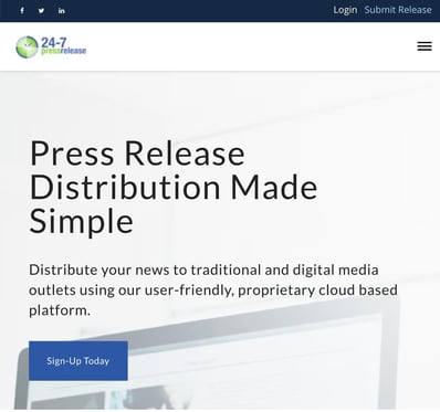 Press Release Distribution Service