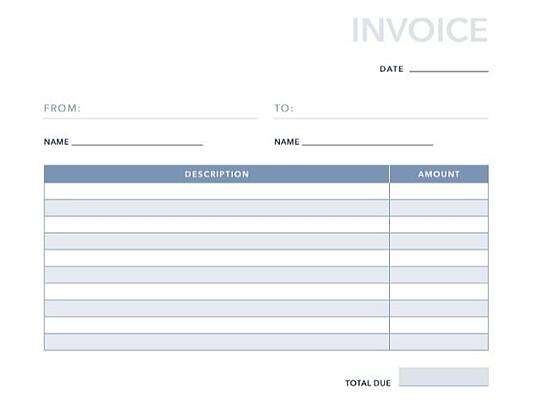  Basic Invoice