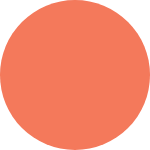 دائرة بسيطة برتقالية SVG
