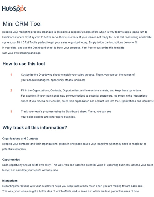 excel sales tracking template: sales activity and customer tracker 