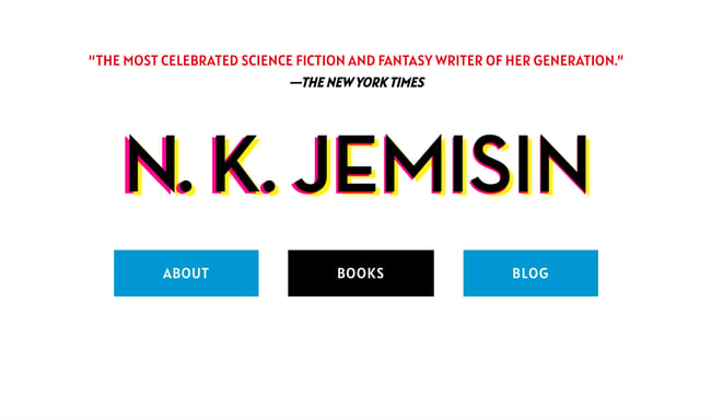 best author website: N.K. Jemisin