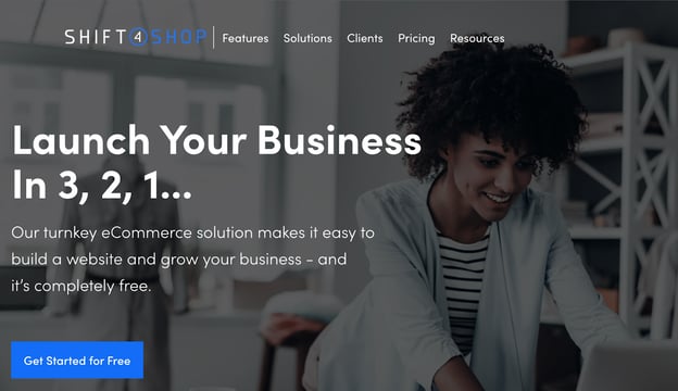 best ecommerce website builders: shift2shop