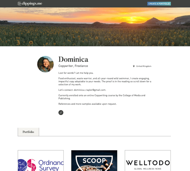 Clippings.me: a Portfolio Site for Writers, Freelancers and