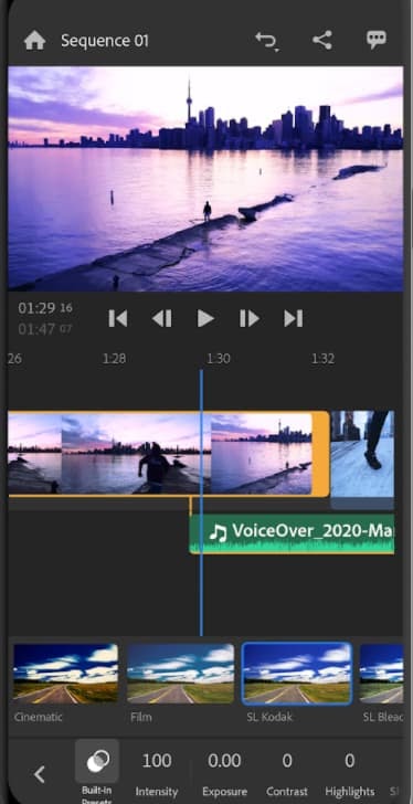 Top Free Video Editing Software: Adobe Premiere Rush