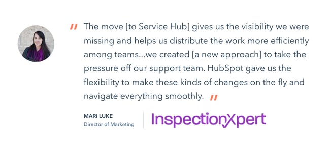 HubSpot customer testimonial