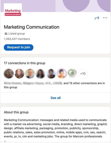 how to join groups on linkedIn