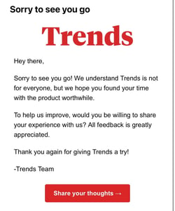 trends trigger marketing example