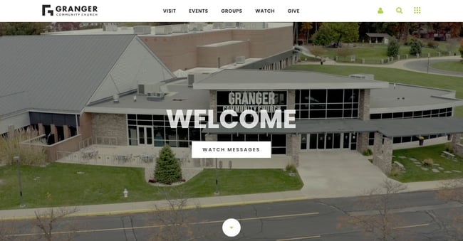 church websites: Granger Community Church