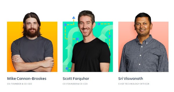 meet the team page: atlassian example
