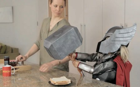 the art of viral videos: being ironic as shown in THOR ad