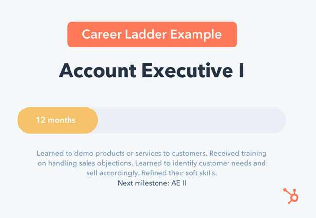 Sales Career Ladder: Account Executive I